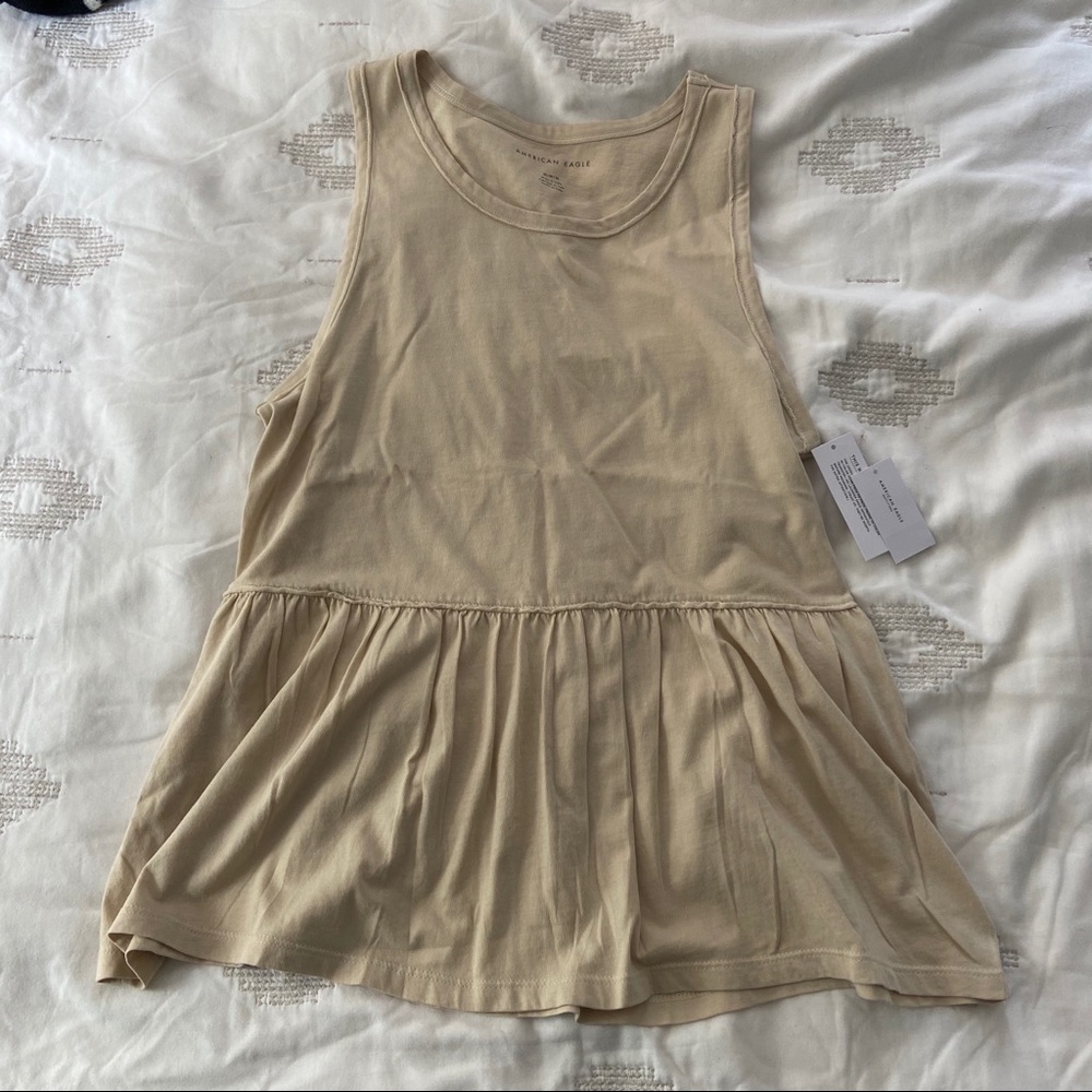 Peplum Tank Top